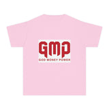 Youth Tee — "GMP" God Money Power Graphic Tee