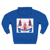 God Money Power Hoodie — Patriotic Faith-Inspired Graphic Hoodie