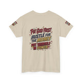 Inspirational Graphic Tee — "Put God First, Hustle for the Money, Put Yourself in Power"