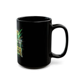 God Money Power Black Mug — Inspirational Faith & Wealth Coffee Cup (11oz/15oz)
