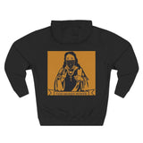 God Money Power Hoodie — Graphic Three-Panel Fleece Hoodie