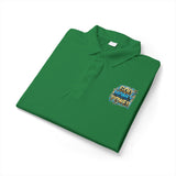 God is My Power Polo Shirt — Faith-Based Graphic Performance Polo