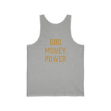 God Money Power Tank Top — Faith & Hustle Graphic Vest