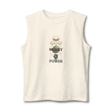 God Money Power Muscle Tank — Inspirational Faith & Hustle Graphic Tank Top