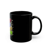 God Money Power (GMP) Comic-Style Black Coffee Mug — 11oz & 15oz