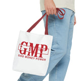 God Money Power (GMP) Red Logo Tote Bag – Faith & Wealth Statement Tote