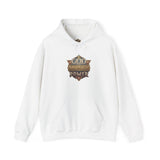 God Money Power Hoodie — Vintage Emblem Graphic Hooded Sweatshirt