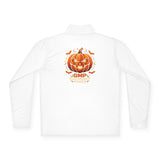 Halloween- “God Money Power” Quarter-Zip Pullover