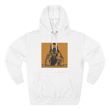 God Money Power Hoodie — Graphic Three-Panel Fleece Hoodie