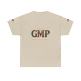 GMP "God Manly Power" Graphic Tee — Bold Logo Cotton Shirt
