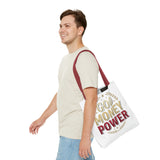 God Money Power- Tote Bag – Inspirational Faith & Prosperity Canvas Tote