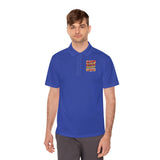 GMP God Money Power Graphic Polo Shirt – Retro Motivational Men's Sport Polo