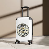 Money Power Suitcase – God Above Money Travel Luggage