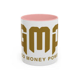 GMP Coffee Mug — "Good Money Power" Accent Ceramic Mug (11/15oz)