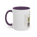 God Money Power Accent Coffee Mug — Motivational Faith & Wealth Ceramic Mug