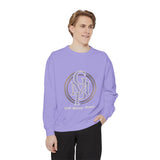 Gold Monogram Logo Sweatshirt — "GMP" Circle Graphic Crewneck