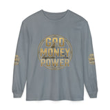 God Money Power Long Sleeve T-Shirt