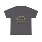 God Money Power Graphic Tee — Faith & Hustle Christian T-Shirt