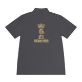 God Money Power Gold Crest Polo Shirt