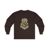 God Power Long Sleeve Tee