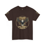 GMP Bald Eagle Graphic Tee — "God Money Power" Patriotic Shirt