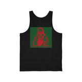 Vintage Ski Poster Tank Top — Retro Mountain Winter Sports Graphic