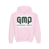 Youth Hoodie — GMP 'God Money Power' Logo Pullover