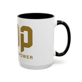 GMP Coffee Mug — "Good Money Power" Accent Ceramic Mug (11/15oz)