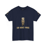 God · Money · Power Tee — GMP Gold Block Logo T-Shirt