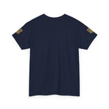 T-Shirt — Gold 3D 'Good Money Power' Graphic Tee