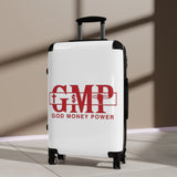 God Money Power Suitcase – Red GMP Carry-On Luggage