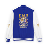 Letterman Jacket — GMP Gold Money Power Rose Varsity Jacket