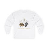 God Money Power Long Sleeve Tee — Inspirational Faith & Prosperity Graphic Shirt