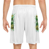 Basketball Shorts — "Good Money Power" Graphic Performance