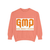 GMP ‘God Money Power’ Sweatshirt — Bold Orange Logo Crewneck