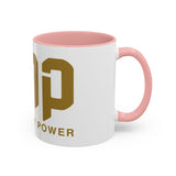 GMP Coffee Mug — "Good Money Power" Accent Ceramic Mug (11/15oz)