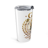 GMP Tiger 20oz Insulated Tumbler – "Good Money Power" Graphic Travel Cup