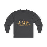 GMP (God • Money • Power) Gold Logo Long Sleeve Tee