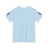 Graphic Tee — "God Money Power" Skull Design