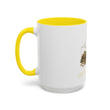 Magic & Wealth Accent Coffee Mug — "Gold Money Power" Alchemy Design (11/15 oz)