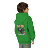 Youth Hoodie — GMP 'God Money Power' Eagle Graphic Pullover