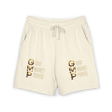 GMP 'Good Money Power' Garment-Dyed Fleece Shorts — Casual Lounge & Streetwear