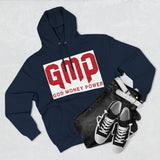 GMP 'God Money Power' Hoodie – Bold Red Logo Fleece Pullover