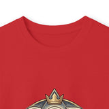 God Money Power Long Sleeve Tee — Vintage Crest Graphic