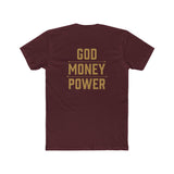 God Money Power Tee — Bold Faith & Hustle Graphic T-Shirt