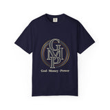 GMP Monogram T-Shirt — Gold Money Power Logo Tee