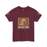 Pyramid Sun Graphic Tee — "You Make Me Whole" Cotton T-Shirt