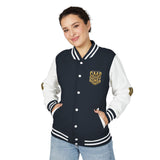Letterman Jacket — "GMP Good Money Power" Retro Varsity Jacket