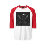 Raglan Shirt — Angel Of Death- Dark Angel Graphic 3/4 Sleeve Baseball Tee