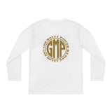 Youth Long Sleeve Tee — "GMP" Gold Money Power Logo